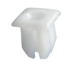 Fixador de plástico branco dedicado para veículos Ford